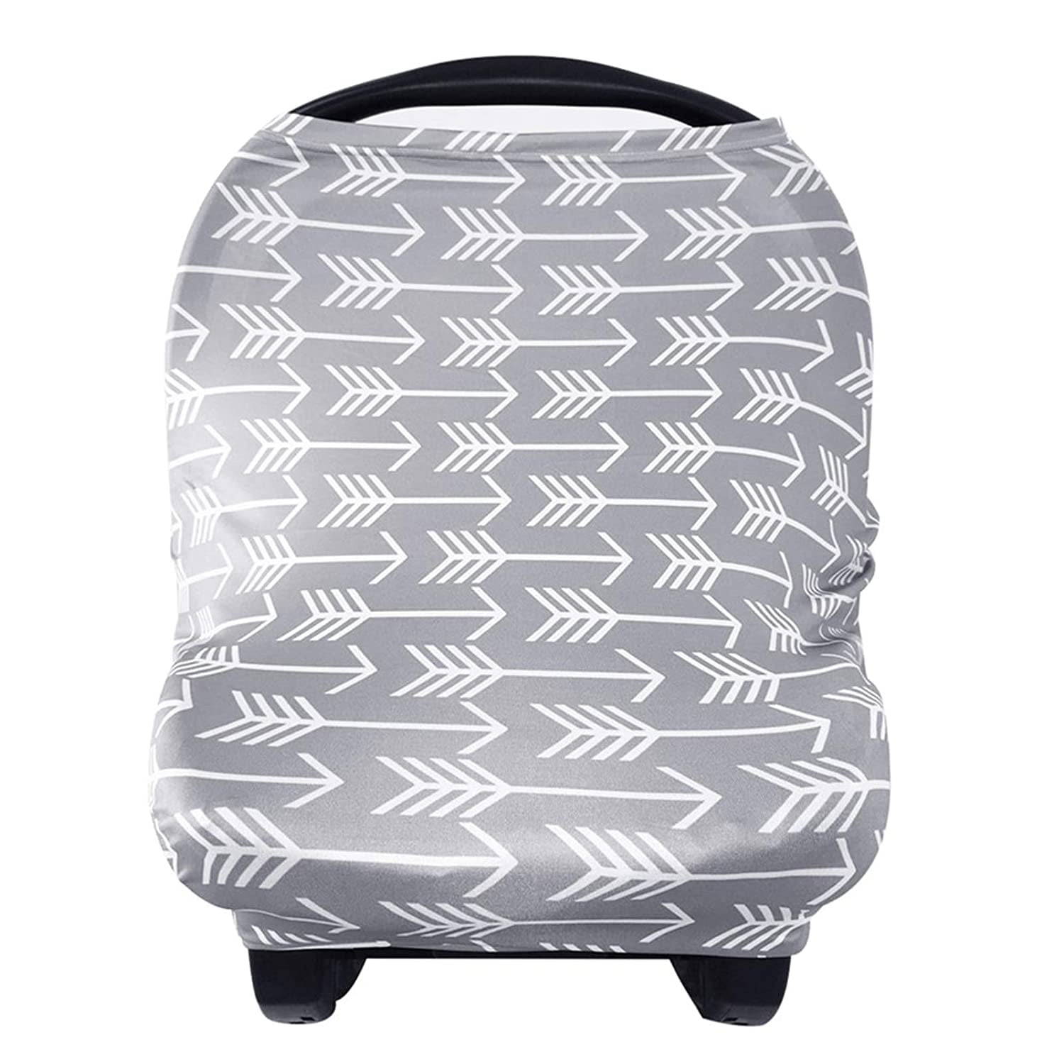 Multi-Use Stretchy Newborn Infant Nursing Cover Baby Car Seat Canopy Cart Cover 