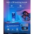 thumbnail image 4 of Lámpara Medusa Eyesound con Bocina Bluetooth y Ruido Blanco - 7 Colores, 4 of 9