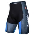 thumbnail image 1 of Hiauspor Men Padded Cycling Shorts Bike Riding Biking Bicycle Shorts Cycle Tights, 1 of 6