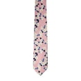 thumbnail image 2 of ROMARIO MANZINI White Floral on Pink PRINTED DESIGN TIE, 2 of 3