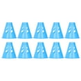 thumbnail image 1 of Tapa De Advertencia De Luz De Tienda, Tapa De Advertencia De Clavo De Tienda ABS Portátil Duradera Azul De 10 Piezas, Para Barbacoa De Camping ANGGREK Tent Nail Warning Cap, 1 of 8