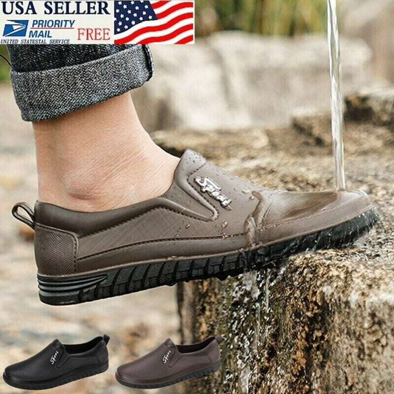 Mens low cut rubber boots online