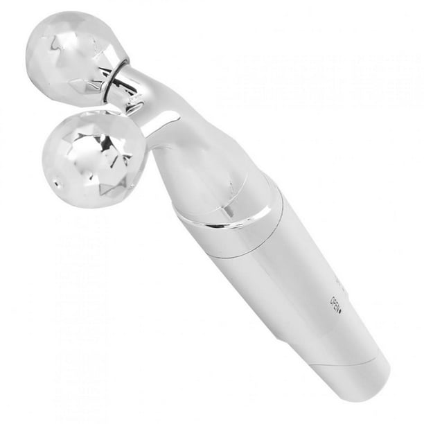 Rodillo Masajeador Facial, Masajeador Eléctrico 3D Con Rodillo Facial, Antiarrugas Para Estiramiento Facial Y Estiramiento For Organizadores De Joyas Piel Con 3 Cabezales De M Amonsee No