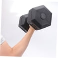 thumbnail image 4 of OULII 1Set Dumbbell for Fitness Exercise with Comfortable Non Slip Grip Black Rubber Material, 4 of 8