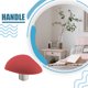 thumbnail image 4 of Inteprter Cambio de imagen de muebles de PVC con perillas de cajón de tocador fácil de instalar y manija de puerta de apariencia linda Decoración del hogar rojo, 4 of 6