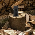 thumbnail image 2 of YAHHU Portable Manual Wood Splitter – Compact Carbon Steel Log Cracker for Fireplaces, Stoves, Camping & Outdoor Use, 2 of 6