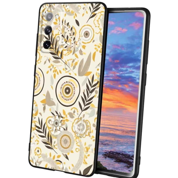 Abstract-boho-4 Phone Case, Degined for Samsung Galaxy A02S(US Model) Case Men Women, Flexible Silicone Shockproof Case for Samsung Galaxy A02S(US Model)