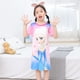 thumbnail image 1 of Frozen Princess Elsa Camisón para niñas Verano Manga corta Estilo fino Pijamas para niños Falda Pijamas Pijama Stitch Pajamas14 altura 125-135 cm Gao Jinjia LED, 1 of 2