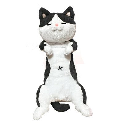 Lovely Japanese Cat Plush Toy Chubby Cat Stuffed Doll Cartoon Animal Sofa Cushion Kawaii Pillow Girl Birthday GiftStyle 485 cm Deng Xun unisex
