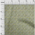 thumbnail image 2 of oneOone Polyester Spandex Olive Green Fabric Text Craft Projects Decor Fabric Printed By The Yard 56 Inch Wide, 2 of 5