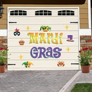 VictoryStore Mardi Gras Garage Magnet Decor Set, Masquerade Party Magnets Decorations, 20074