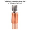 thumbnail image 3 of 4pcs All Metal Heatbreak, Copper Alloy Extruder Throat Tube with Clear Threads, Professional 3D Printer Heatbreak, 3 of 8