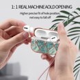 thumbnail image 3 of Compatible with Airpods Pro Case, 360° Full Body Protective Stylish Marble Shockproof Hard Case Cover with Wrist Lanyard for Airpods Pro Charging Case, 3 of 10