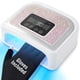 thumbnail image 1 of Aedavey Lámpara de uñas inalámbrica, lámpara de uñas UV recargable de 120 W para uñas de gel, lámpara de uñas LED con 4 modos de temporizador, luz de uñas de gel para decorar con diamantes de imitació, 1 of 5