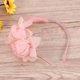thumbnail image 3 of FELTECHELECTR Pasadores/Diademas/Lazos para el Cabello con Flores y Decoraciones para Mujeres y Niñas (Rosa), 3 of 6