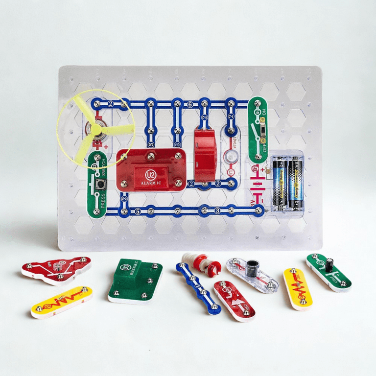 STEM Kids Toy: Snap Circuit Skill Builder 125, Electricity Set