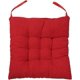 thumbnail image 1 of Xiao Hua 1 cojín suave para asiento de silla de comedor, 15,8 x 15,8 cm, con cremallera y cuerda para colgar, para interior y exterior (rojo)., 1 of 4