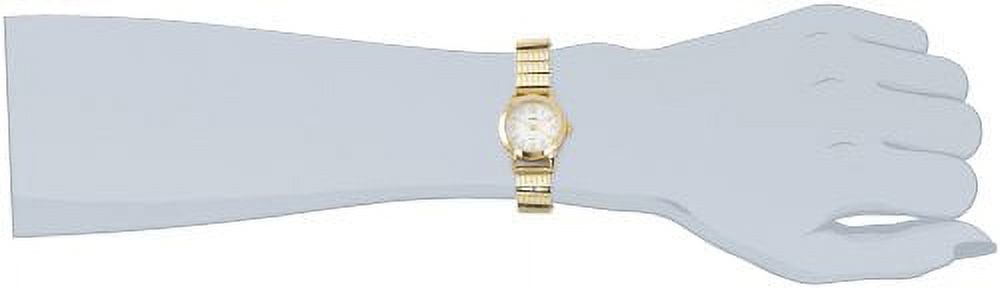 Women's Dress Watch, Gold-Tone Stainless-Steel Expansion Band - image 2 of 3