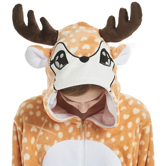 Animal Onesie pijamas para mujeres hombres Navidad Halloween Cosplay disfraz Xemadio CJWUS-2733