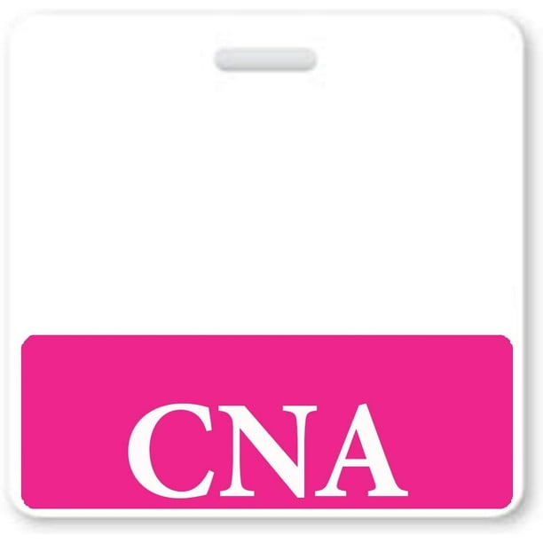 CNA Badge Buddy Heavy Duty Horizontal Badge Buddies for Certified
