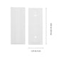 thumbnail image 4 of soportes fijadores de pared para regletas de enchufes., 4 of 5