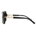 thumbnail image 3 of Foster Grant Women's Oversized Fashion Sunglasses, Black, 3 of 5