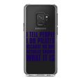 thumbnail image 1 of DistinctInk Clear Shockproof Hybrid Case for Samsung Galaxy S9 (5.8" Screen) - TPU Bumper Acrylic Back Tempered Glass Screen Protector - I Tell People I Do Pilates No One Knows, 1 of 5