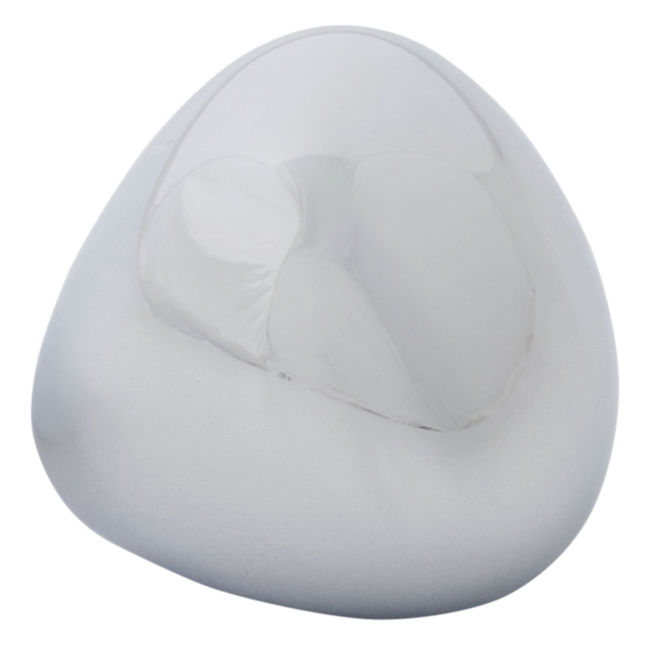 Better Homes & Gardens 1.1" Liquid Ball Knob, Sleek Simplicity Collection, 2 Pack, Chrome