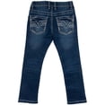 thumbnail image 2 of CULTURA AZURE  Toddler Boy's Jeans, Dk Blue, 4T, 2 of 5