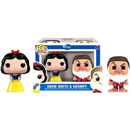 Disney Princess Funko POP! Disney Snow White & Grumpy Mini Figure 2-Pack