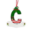 thumbnail image 2 of Home Decor Letter Christmas Tree Pendant A To Z (without H And V) Decorative Letter Christmas Tree Pendant Personalized DIY Christmas Decorations Hanging Christmas Letters For Christmas, 2 of 4