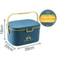 thumbnail image 1 of UHUSE Portable Medicine Lock Box with Handle First Aid Security Storage Box, 1 of 9