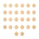 thumbnail image 1 of 26 piezas de abalorios con letras iniciales Sonducket abalorio de aleación de doble cara color durazno, 1 of 6