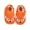 Orange - Fox, variant on Baby Boys Girls Shoes Non Slip Slipper Sneaker Soft Sole Moccasins Newborn Infant Toddler Elk Bear Cartoon First Walker Crib House Shoes