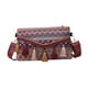 thumbnail image 1 of Bolso de hombro para mujer con cremallera, un solo hombro, suave, elegante, tipo bandolera rojo, 1 of 9