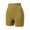 Yellow, variant on Lunuaoe Women's High Waist Ribbed Boxer Briefs, Seamless Tummy Control Safety Shorts, Anti-Chafing Yoga Underwear
