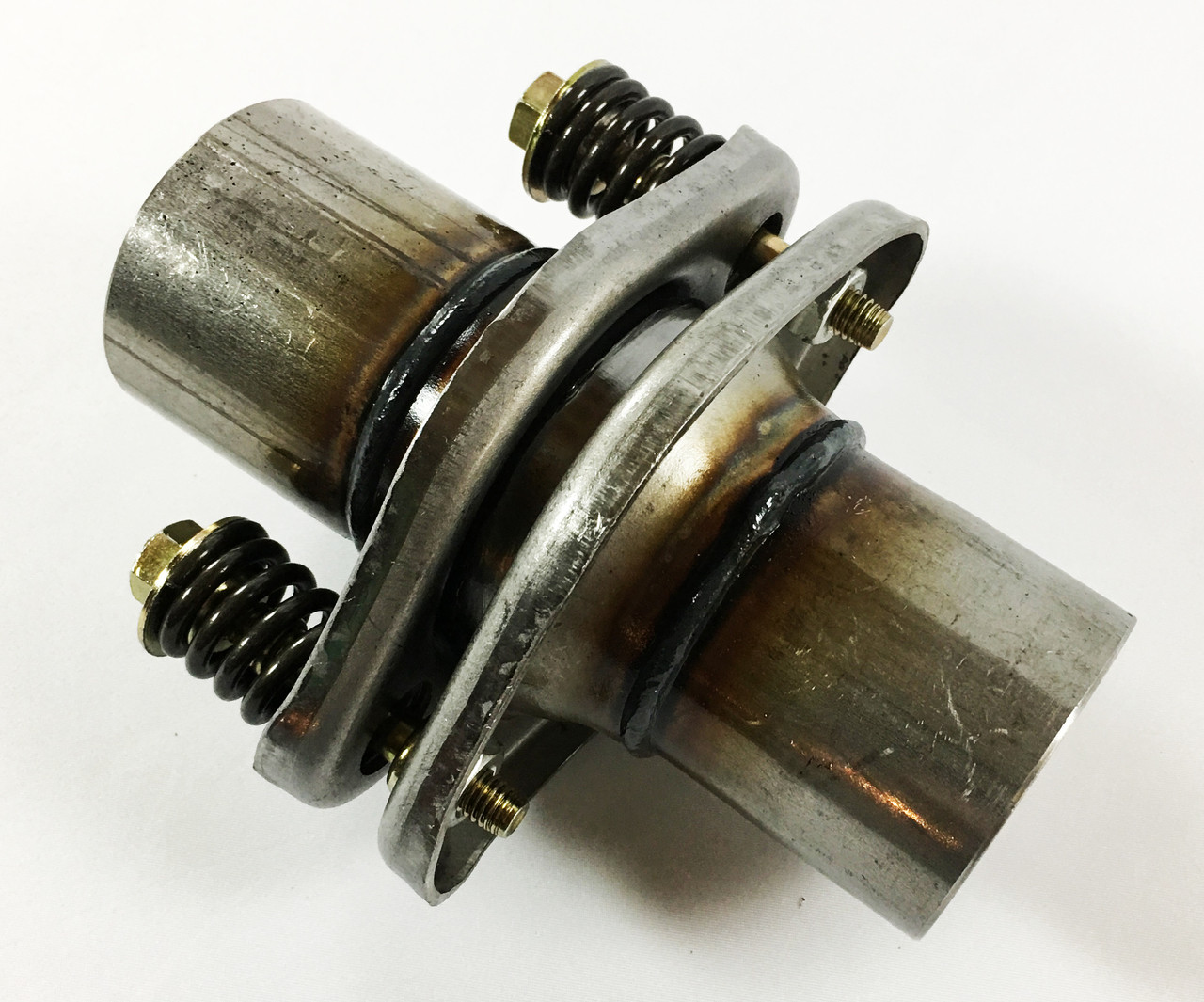Exhaust Flex Spring Joint 3.00 In Dia Inlet 3.00 In Outlet 6.00 In Long Wesdon Spring Flanges