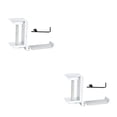 thumbnail image 4 of Seitruly Soporte Universal de aleación de aluminio para auriculares, colgador plegable ajustable para auriculares, soporte para auriculares Blanco Tipo 1 2Conjunto, 4 of 6