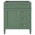thumbnail image 6 of Rugerasy 30'' Bathroom Vanity Without Sink, Freestanding Bathroom Storage locker With 2 Drawers And 1 Tip-Out Drawer, 1 Enclosed Storage locker(Not Include Sink), 6 of 6