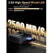 GMKtec Mini Gaming PC, AMD Ryzen 5 7640HS(up to 5.0GHz) , 32GB RAM 512GB SSD, Desktop Mini Computers, NucBox M6 Ultra Mini PC