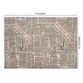 thumbnail image 3 of Fosa Houseware,Photography Background Cloth Vintage English Newspaper Table Mats for Dining Table Photo Studio,Napkin Cloth, 3 of 8