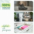 thumbnail image 3 of Bamboo charcoal bag deodorizer (6 pack), natural air purifier and pet-safe deodorizer, suitable for home, car, and wardrobe - Strong odor remover, 3 of 4