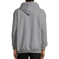 thumbnail image 2 of Hanes Men's and Big Men's Ultimate Cotton Heavyweight Fleece Hoodie, up to Size 3XL, 2 of 5