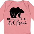 thumbnail image 4 of Inktastic Lil Bear Boys Cute Baby Boys Long Sleeve Baby Bodysuit, 4 of 5