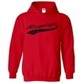 thumbnail image 2 of Albuquerque Baseball Script - Hometown Pride, Pitcher Hoodie - Small - Red, 2 of 7