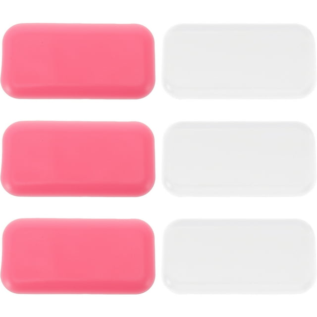 6 Pcs Coussinets en Silicone pour Front Outils de Greffage de Cils Réutilisables Faux Coussinets de Cils