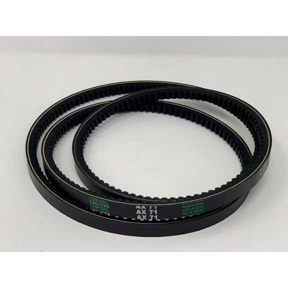 AX71 Classic Cogged V-Belt 1/2 x 73in Outside Circumference