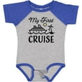 thumbnail image 3 of Inktastic My First Cruise with Cruise Ship and Palm Trees Boys or Girls Baby Bodysuit, 3 of 5