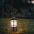 thumbnail image 3 of High Power Camping Lamp, USB Rechargeable Flashlight with 400 Lumen White and Flame Light, Detachable Battery, Waterproof IPX5, Outdoor Night Camping Military Grade, Multi-Purpose Lamp, 3 of 4