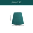thumbnail image 3 of SHISUYAN Small Lampshade Clip On Bulb Light Shade Replacement Lamp Shade Ceiling Lamp Cover(E14), 3 of 9
